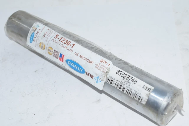 NEW Danly 5-1236-1 Post 1.500 x 9.00 LG Microme Bearing Guide NEW Danly 5-1236-1 Post 1.500 x 9.00 LG Microme Bearing Guide