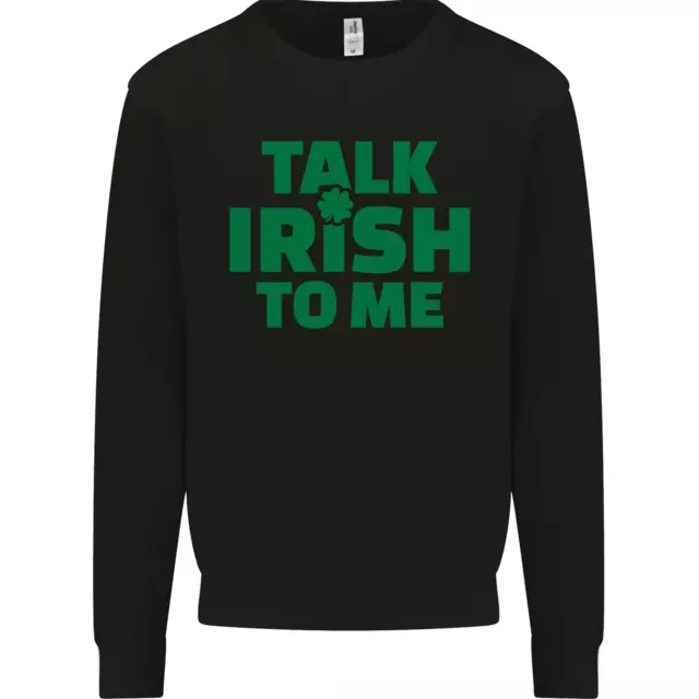 Irish to Me St Patricks Day Beer Alcohol Mens Sweatshirt Jumper