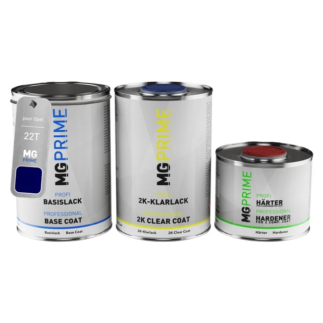 Peinture Voiture kit de pot pour Opel 22T GYG Dark Ink Metallic 2,5l