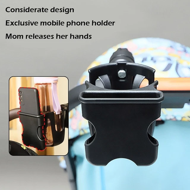 de vélo Rack de bouteille de vélo Support de tasse d'eau Poussette bébé,