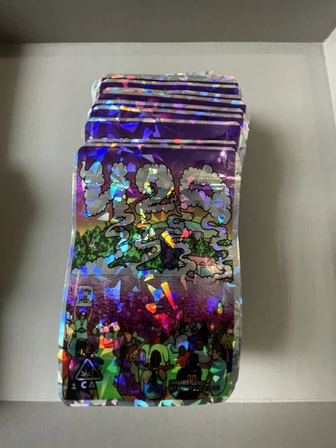 Candy Bags 3.5g, Smell Proof Candy Pouches, Food Cookie Shape Bags.