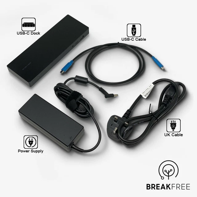 HP USBC DOCK G4 Docking Station HDMI DisplayPort L13899001 3FF69AA