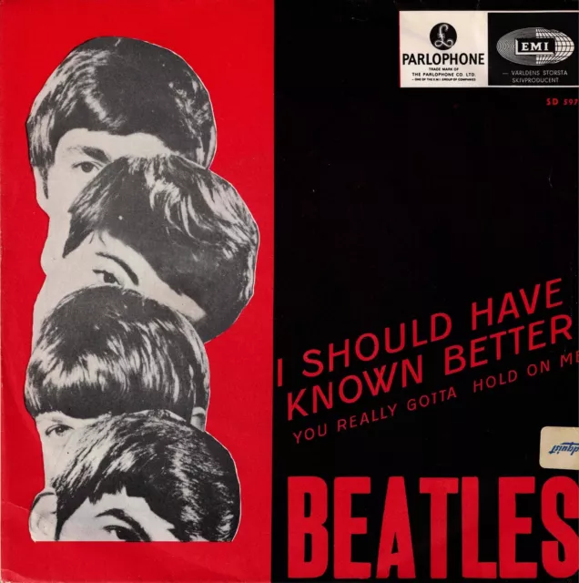 7 45 Beatles-I Should Have Known Better / You Really Gotta... SW BEAT red sleeve