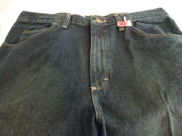 Wrangler Men's Regular Fit Straight-Leg Denim Jeans-36/32-NWT-9760 1 BZ-ALTERED