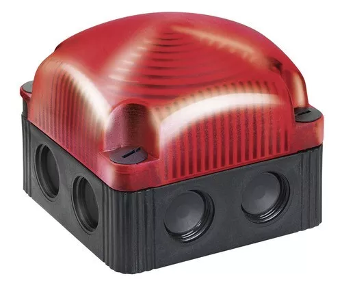 WERMA Signaltechnik LED-Doppelblitzleuchte Blitzlampe rot BWM 24VDC 85311055