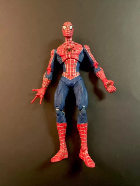 2006 Hasbro Spiderman Large 9" Moveable Action Figure Rare Marvel Spider Man