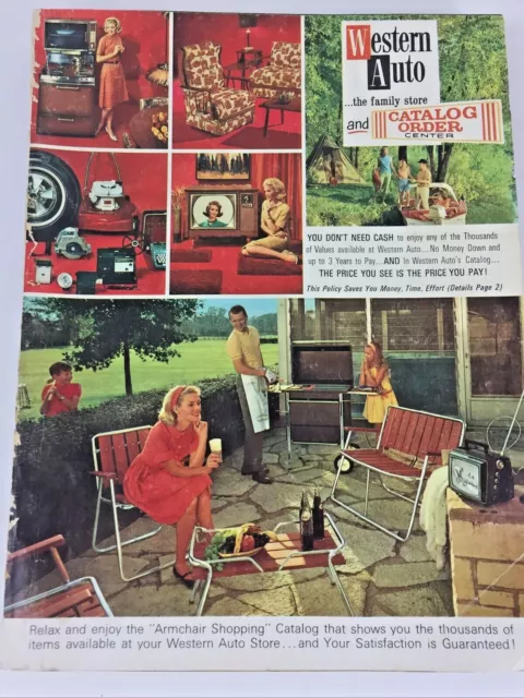 1966 Western Auto Spring & Summer-Toys, pedal cars, etc. Nashville, ILL Store