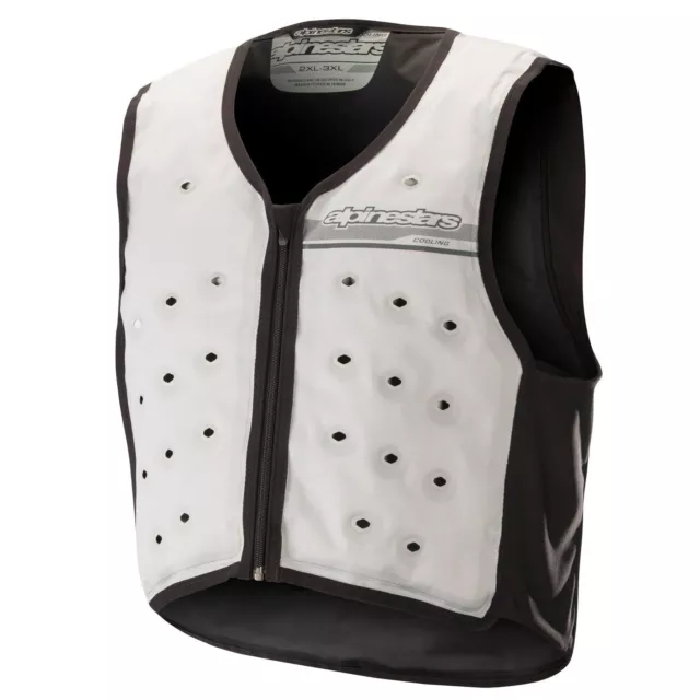 Gilet rinfrescante Alpinestars Cooling gilet light gray dark griy L XL gilet rinfrescante