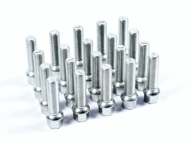 4 Boulons De Roue M14x1,5 Pour Audi A3, A4L, A5, A6, A8, Q3, Q5 - Qualité Haute, Remplacement Facile