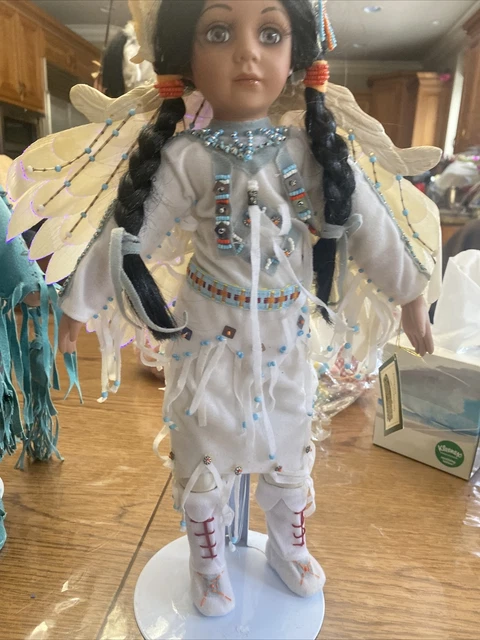 Heritage Signature Collection Halona Angel Doll ~ Native American ~ Fiber Optic
