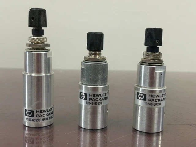 Lot of 3 Hewlett Packard 19246-60530 Pressure Inlet 0-10 PSI 200 PSIG Max