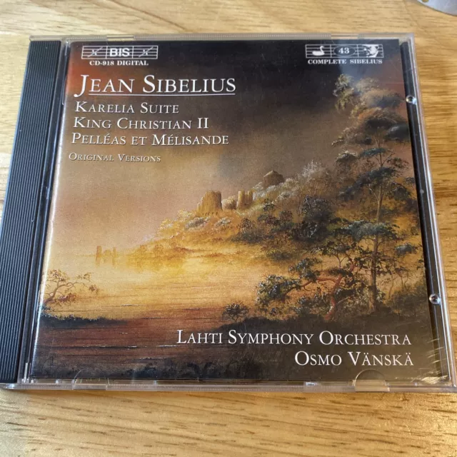 Jean SibeliusKarelia Suite; König Christian II; Pelléas und Melisand (1999) CD