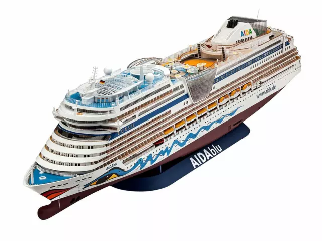 Revell Modellbausatz Schiff 1:400 - Cruiser Ship AIDAblu, AIDAsol, AIDAmar 3