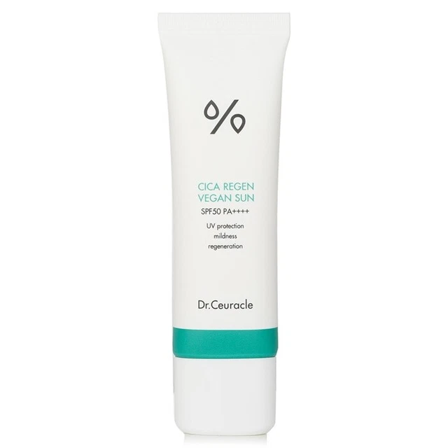 NEW DR.CEURACLE CICA Regen Vegan Sun SPF 50 50ml Womens Skin Care $40. ...