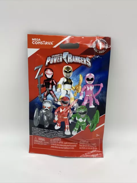 Mega Construx Series 1 Saban's Power Rangers Blind Bag 2016 New Sealed