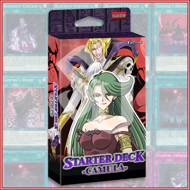 CAMULA VAMPIRE STARTER DECK 42 | Genesis Lord Lady Curse Duelist Kingdom  YuGiOh $25.00 - PicClick