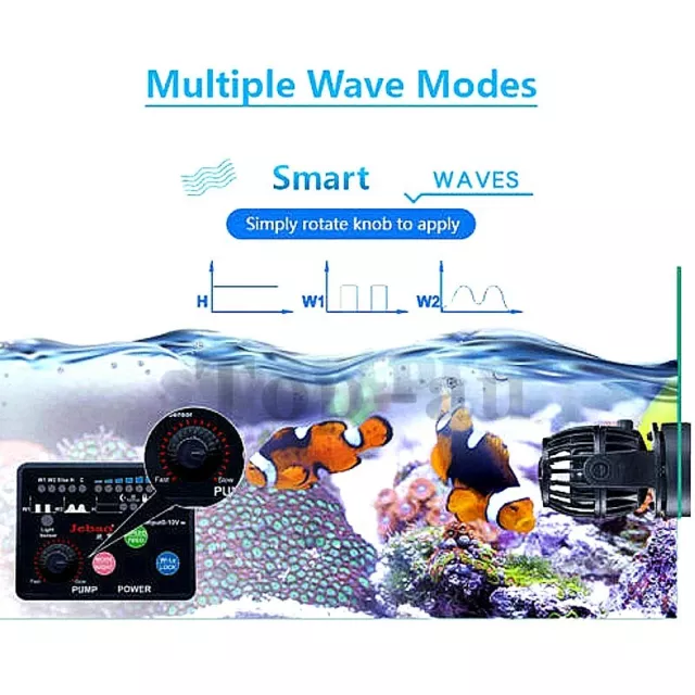 Jebao Marine SW-2 SW-4 SW-8 SW-15 Wireless Wave Maker Aquarium Pump Reef Tank AU 2