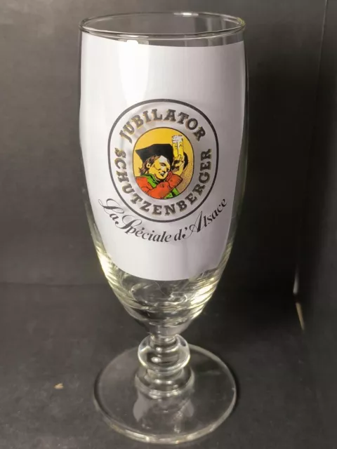 Verre Bière Schutzenberger Jubilator