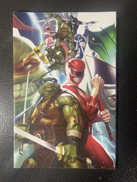 Power Rangers Teenage Mutant Ninja Turtles #1 Inhyuk Lee Virgin Variant