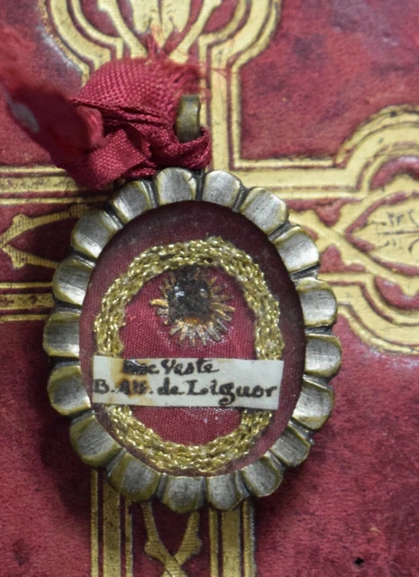 relic reliquary reliquia relicario reliquiario B.ALFONSO MARIA LIGUORI