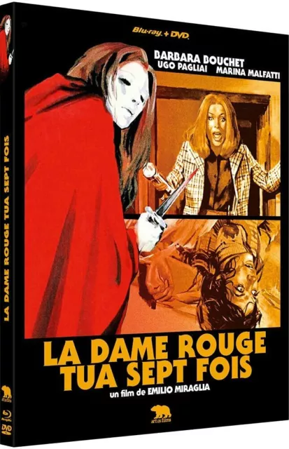 COMBO BLU-RAY+DVD LA DAME ROUGE TUA SEPT FOIS Neuf Sous Blister