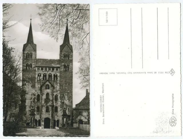 39242 - Höxter-Corvey - Ehem Benediktiner-Kloster - Echtfoto -alte Ansichtskarte
