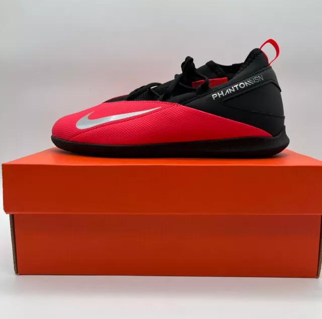 Nike JR Phantom VSN 2 Club Dynamic Fit - Größe 38,5 - schwarz rot - NEU