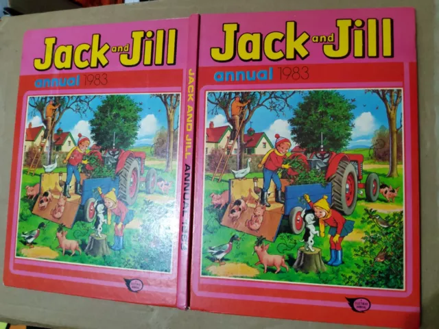 VGC JACK & Jill 1983 CHILDRENS ANNUAL GIRL'S BOYS COMIC BOOK VINTAGE OLD BOOK 2