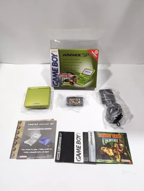 Target GBA Nintendo Game Boy Advance Console CIB Exclusive w/ Mario Advance