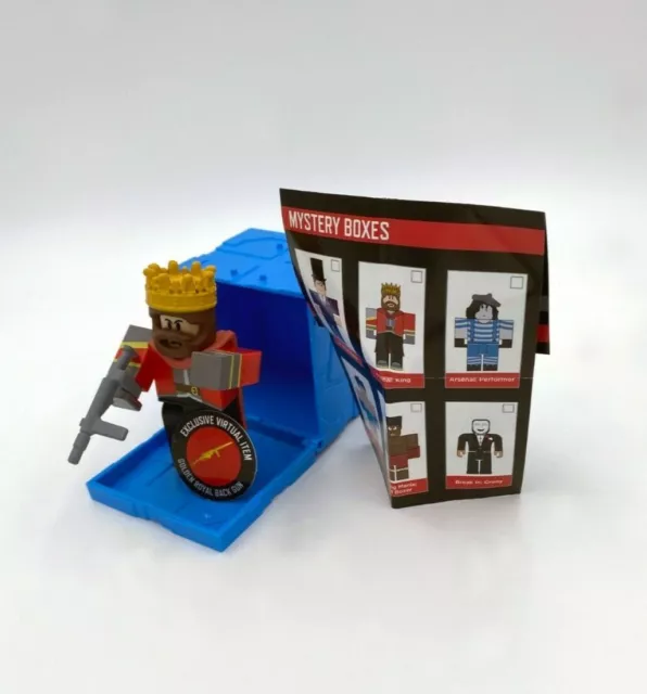 RBX Roblox Celebrity Series 10 Minion King w/ Regal King Cape VIRTUAL ITEM  CODE