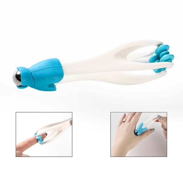 Massaggiatore a mano finger trainer allevia la fatica rullo massaggiatore digitopressione
