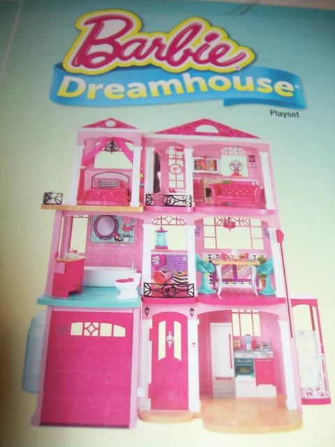 2018 Barbie Dream House with slide and garage!