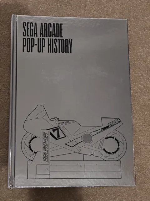 Sega Arcade: Pop-Up History Book - Rare Original Backer Silver Cover