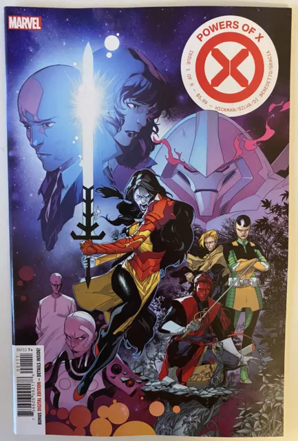 Marvel Comics Powers of X #1 2019 1st Appearance of Rasputin IV X-Men NM