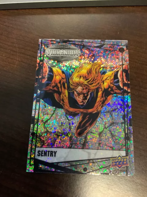 Upper Deck Marvel Vibranium SENTRY Raw Parallel Card 81