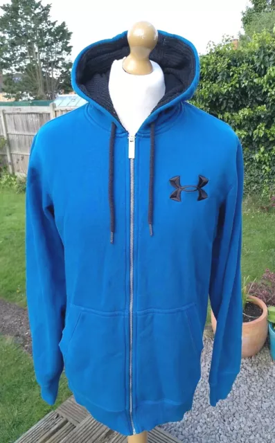 Under Armour Storm Hoodie Loose Fit Full Zip Medium Mens Very Good Authentic