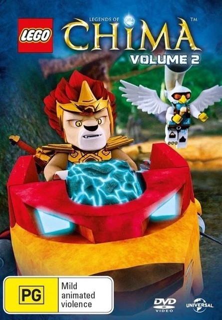 LEGO - Legends Of Chima : Vol 2 (DVD, 2013)