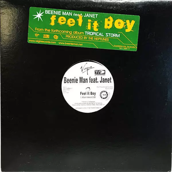 Beenie Man Feat. Janet Jackson - Feel It Boy (Vinyl)