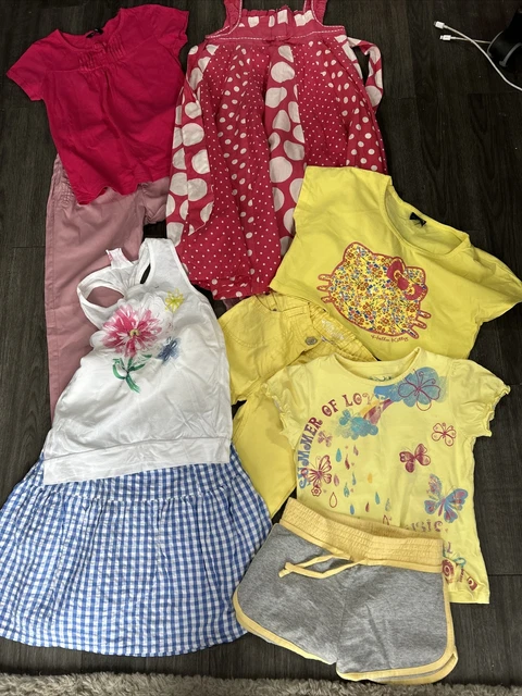 Girl’s summer clothes bundle age 6/7 years Including Monsoon Dress