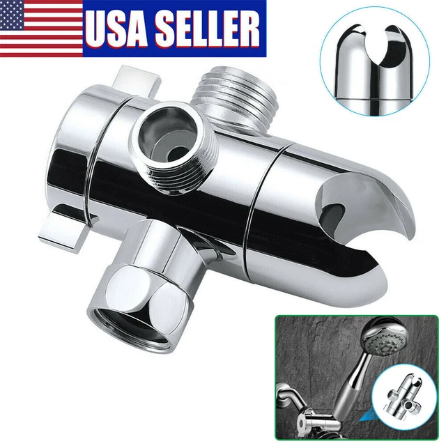 SHOWER HEAD DIVERTER Valve,ThreeWay Solid Brass Diverter Valve Used