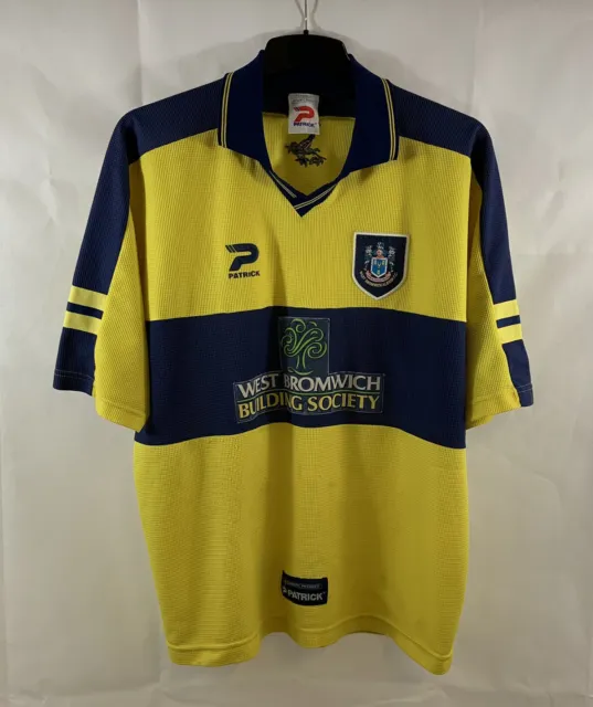West Bromwich Albion Away Football Shirt 1999/01 Adults XL Patrick E855