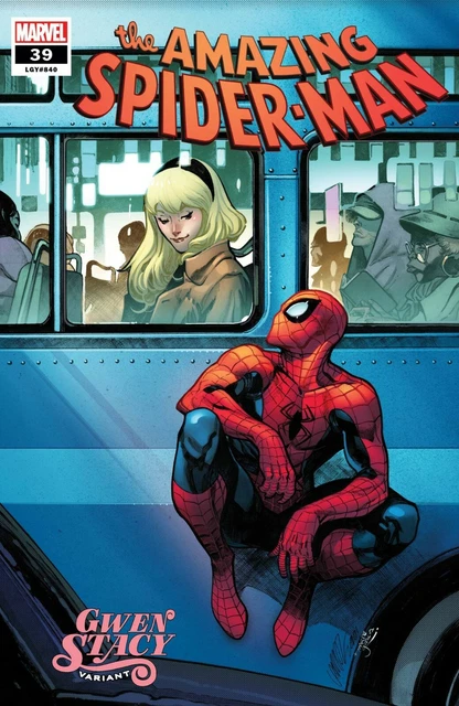 AMAZING SPIDERMAN 39 vol 5 PEPE LARRAZ GWEN STACY VARIANT NM