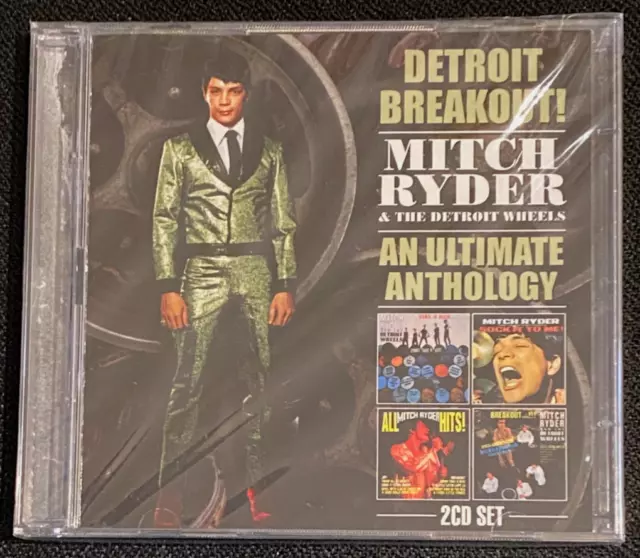 Mitch Ryder & The Detroit Wheels - Detroit Breakout! An Ultimate Anthology - 2CD