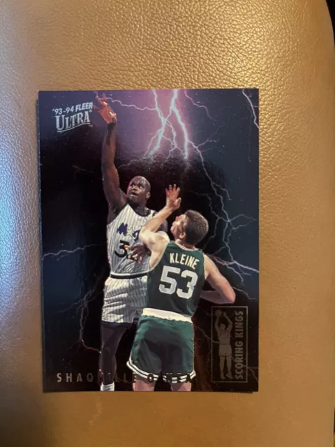 1993 Fleer Ultra Scoring Kings Shaquille O'Neal #8 of 10 - Excellent