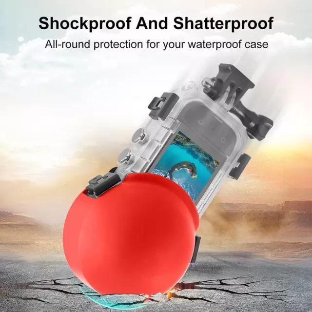 Waterproof Shockproof Case Lens Cap Silicone Protective Cover For Insta360 V6Z3