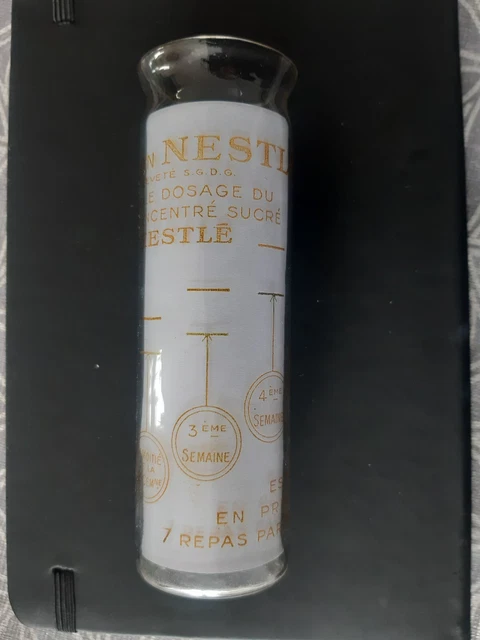 Petit Doseur Ancien En Laiton Et Bois - Balance à Poudre Vintage