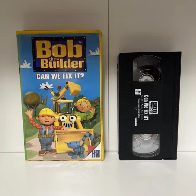Bob The Builder Can We Fix It Vhs Good Condition Vhs Hit Entertainment 