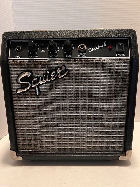 Fender Squier SP-10 Portable Electric Guitar Amplifier AMP 6” Speaker