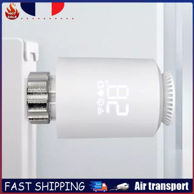 ZigBee Thermostatic Radiator Valve Voice Control Radiator Actuator Thermostat FR