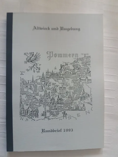 Altwieck und Umgebung Pommern Rundbrief 1993